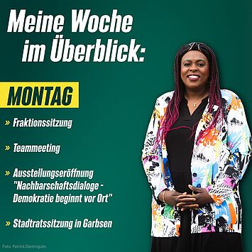 Ich wünsche euch einen guten Start in die neue Woche!🙋🏾‍♀️